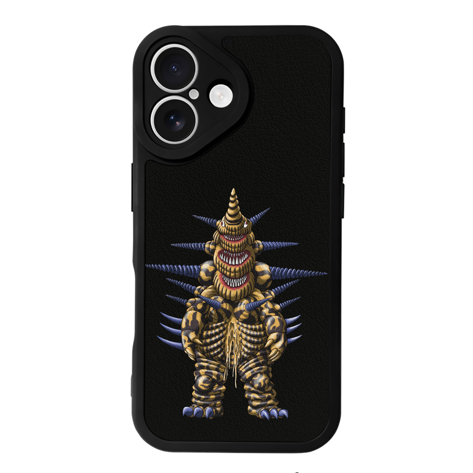 （画像用） ウルトラマン Ultraman 【iPhone 16シリーズ対応】シリコンスマホケース（レザー調） 材質：シリコン